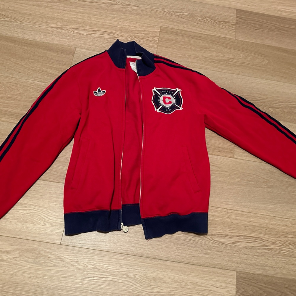 Adidas originals Chicago Fire Soccer Jacket S